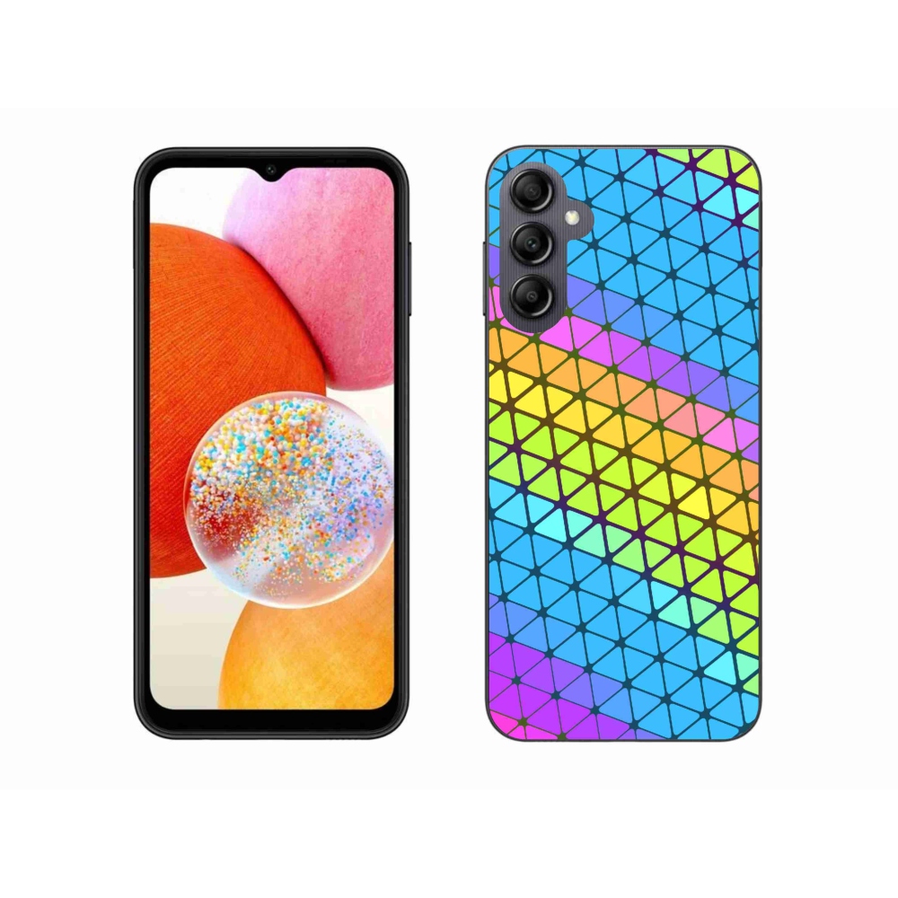 Zselés borítás mmCase Samsung Galaxy A14 4G/5G - absztrakt motívum 16