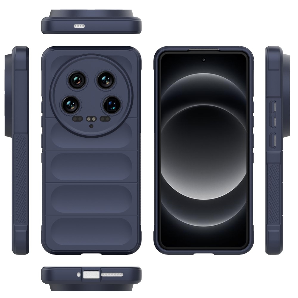Rugg tartós zselés tok Xiaomi 14 Ultra - sötétkék
