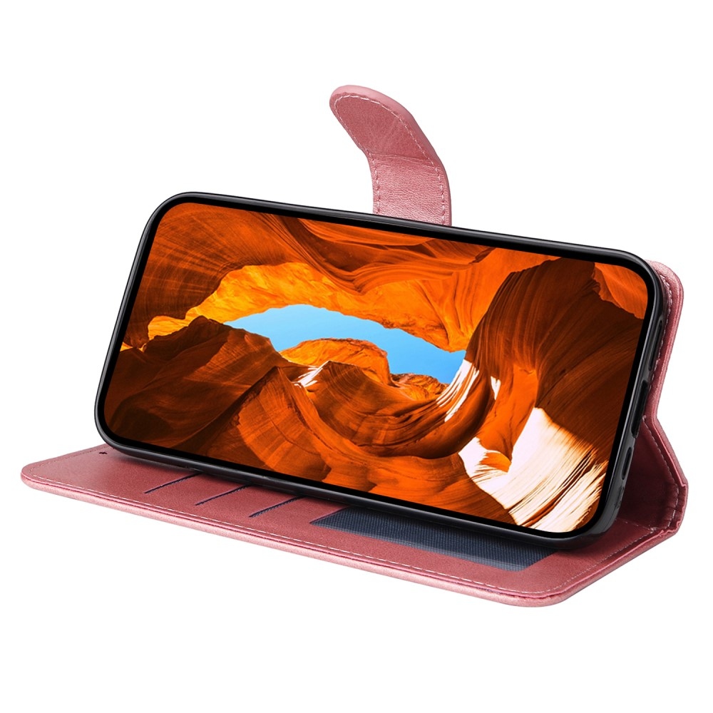 Könyvtáska a Realme GT 7 Pro 5G-hez - rózsaszínű