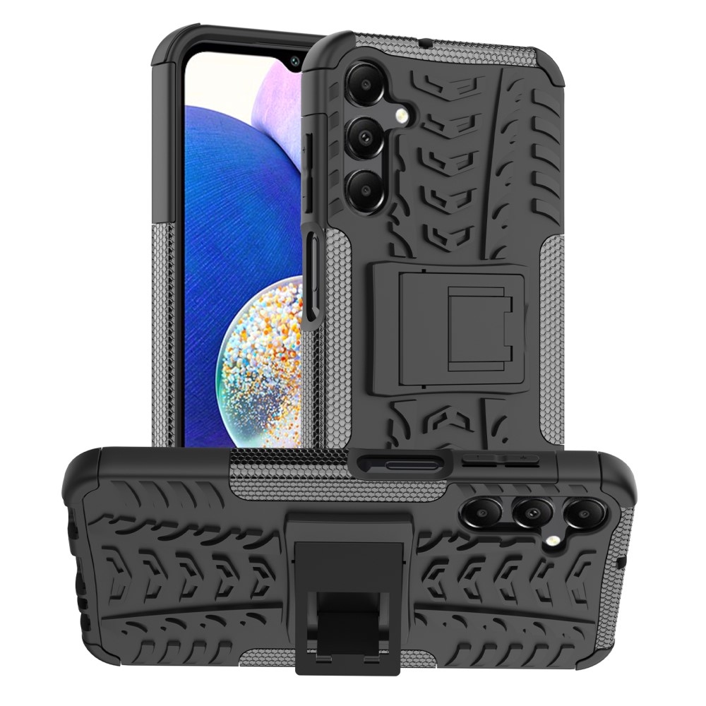 Kick tartós hibrid borítás Samsung Galaxy A15 4G/5G készülékhez - fekete