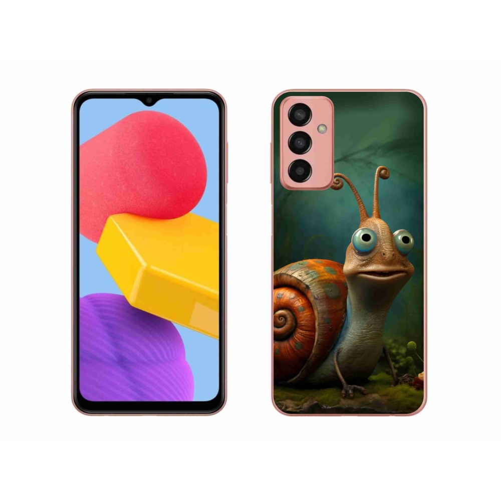 Gél védőhuzat mmCase Samsung Galaxy M13 készülékhez - csiga