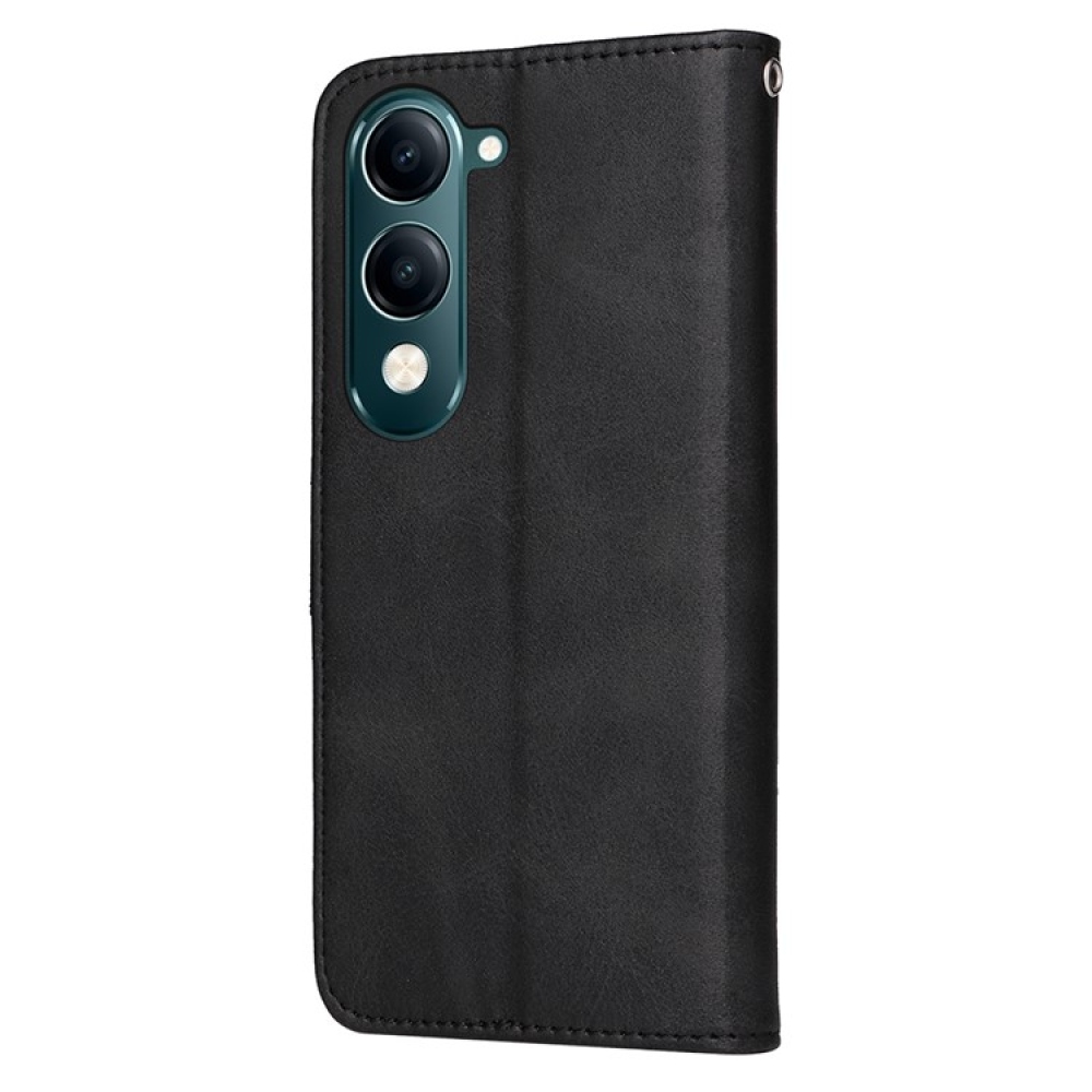 Vivo Y29s 5G könyv tokja - fekete