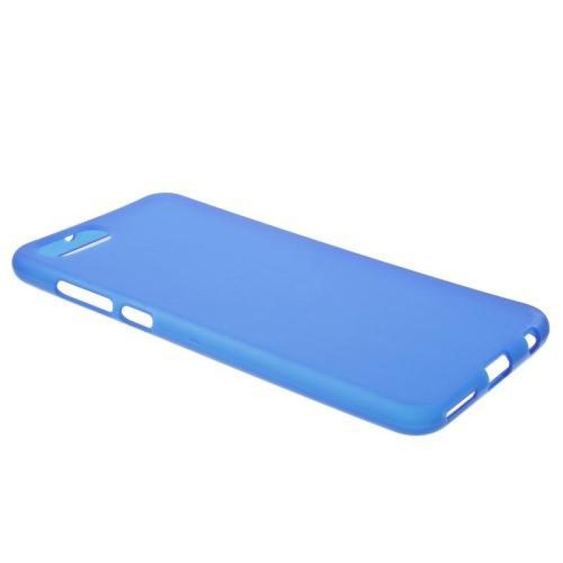 Dupla matt zselés tok Honor View 10 készülékhez - kék