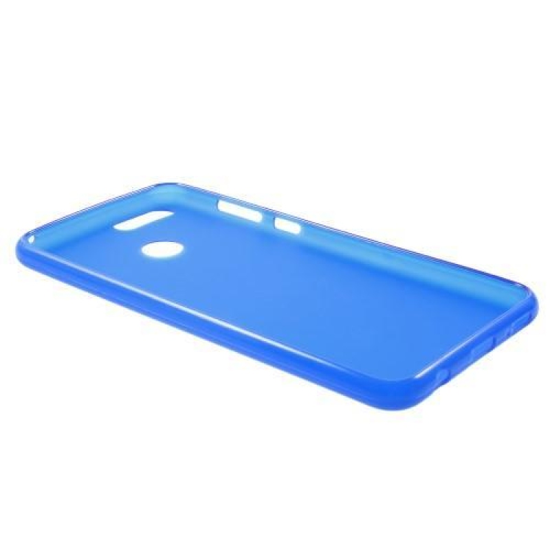 Dupla matt zselés tok Honor 7X-hez - kék