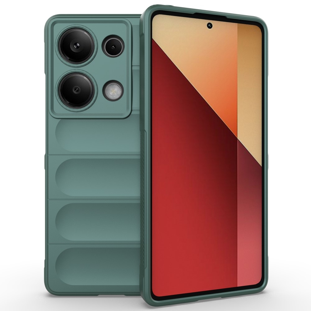 Rugg tartós zselés tok Xiaomi Redmi Note 13 Pro 4G/Poco M6 Pro - zöld