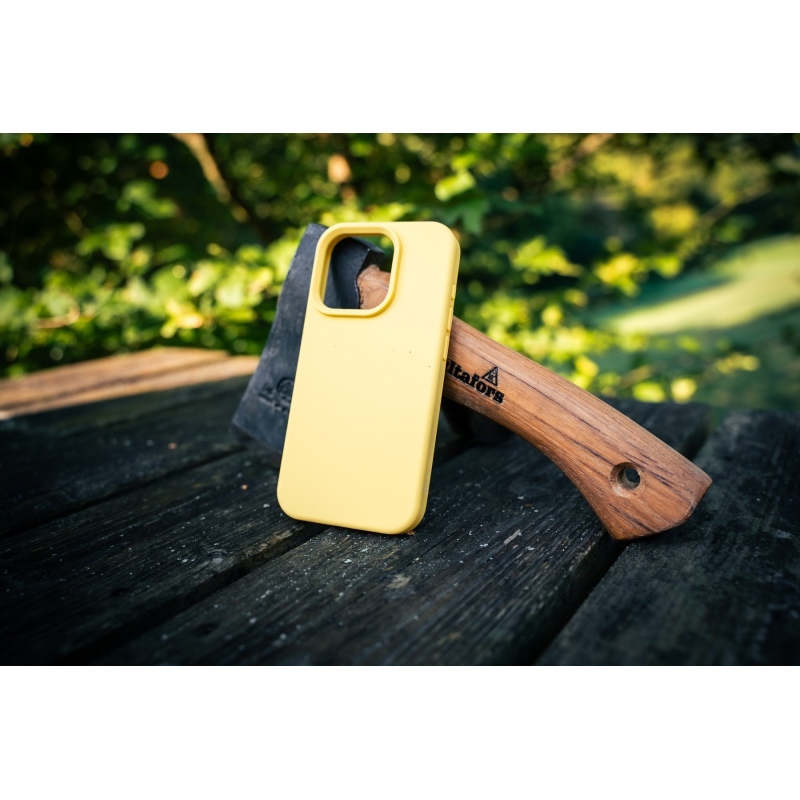 Taktikai MagForce bársony Smoothie borító Apple iPhone 17 Air Banánhoz