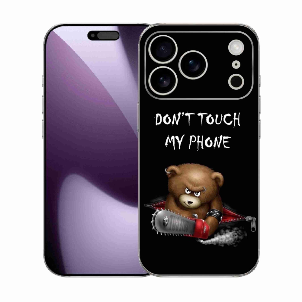 Zselés borítás mmCase iPhone 17 Pro készülékhez - ne érintse meg a telefont