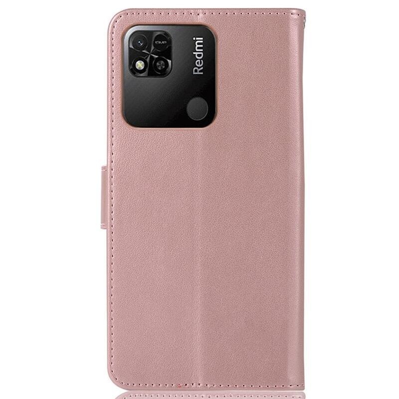 Álom könyv tok Xiaomi Redmi 10A - rózsaarany