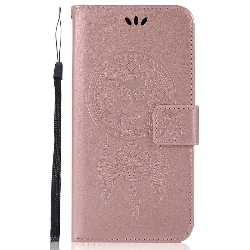 Álom könyv tok Xiaomi Redmi 10A - rózsaarany
