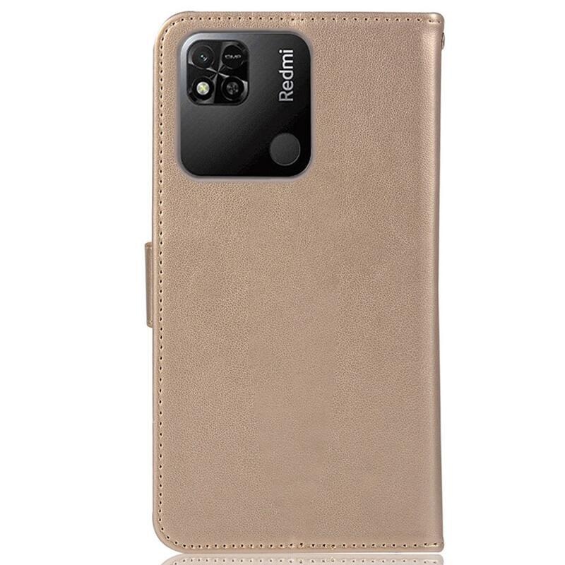 Álom könyv tok Xiaomi Redmi 10A - arany színű