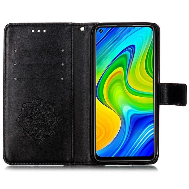 Álom PU bőr pénztárca tok Xiaomi Mi 11 - fekete