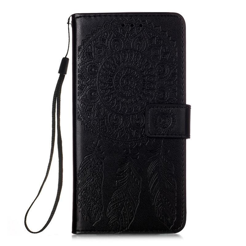 Álom PU bőr pénztárca tok Xiaomi Mi 11 - fekete
