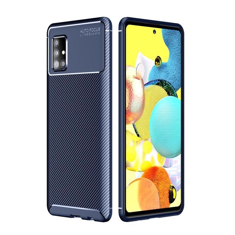 Cseppálló zselés tok Samsung Galaxy A51 5G - kék