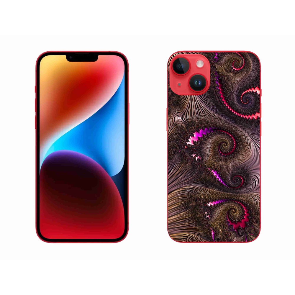 Gél borítás mmCase iPhone 14 Plus készülékhez - absztrakt motívum 24