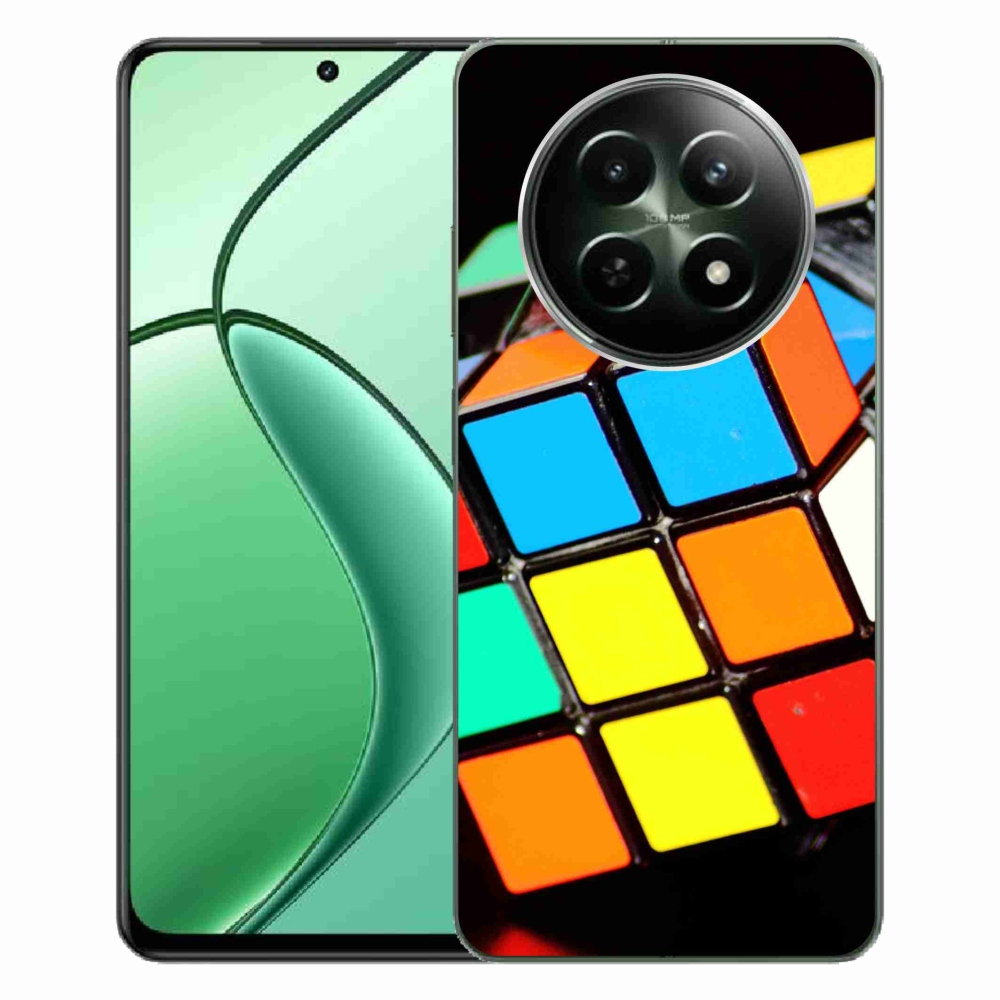 Gél tok mmCase for Realme 12 5G/12x 5G - Rubik kocka