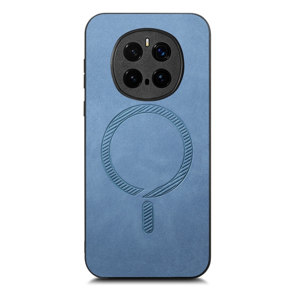 Skiny zselés tok műbőrrel és MagSafe támogatással a Honor Magic 7 Pro 5G készülékhez - kék