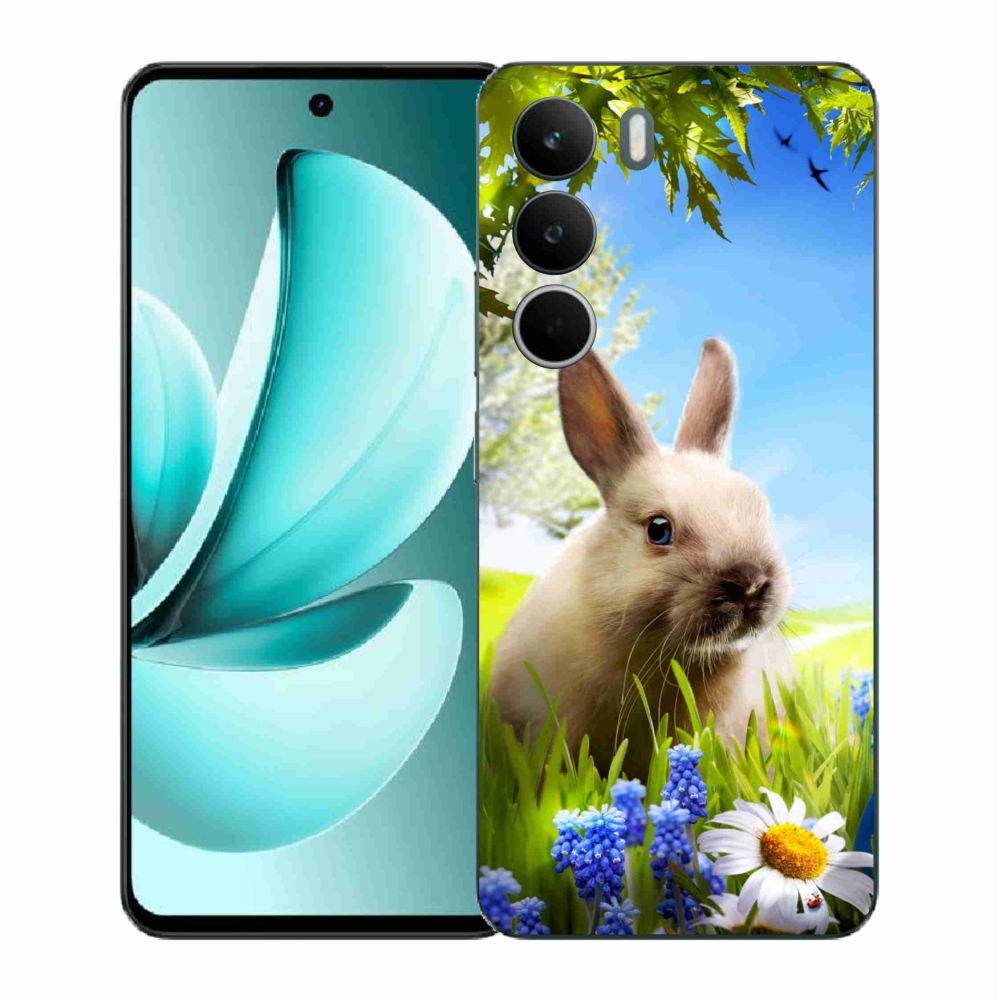 Gél borítás mmCase a Realme C71 készülékhez - nyuszi