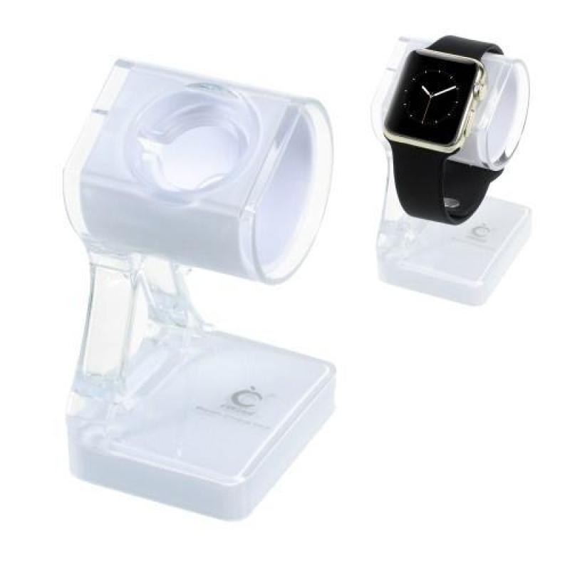 DuoColor műanyag állvány az Apple Watch töltéséhez - fehér