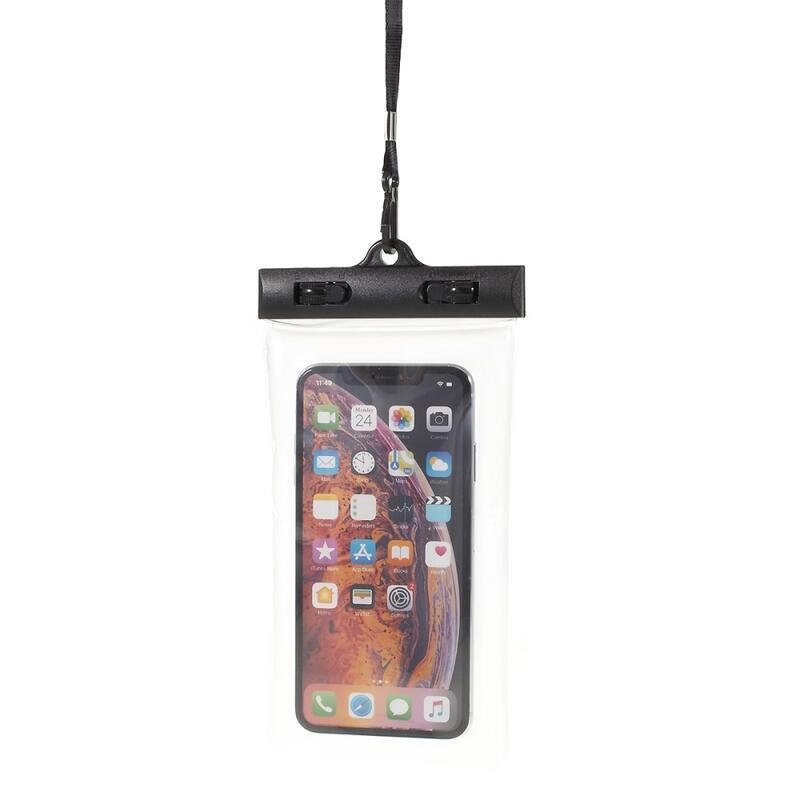 Dust univerzális vízálló tok mobiltelefonokhoz - méret 164 x 77 mm - fekete
