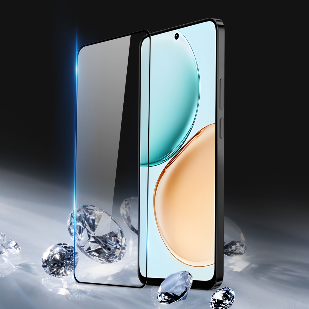 DUX 9D teljes képernyő edzett üveg a Honor 400 Smart 5G/4G/Honor X7d számára