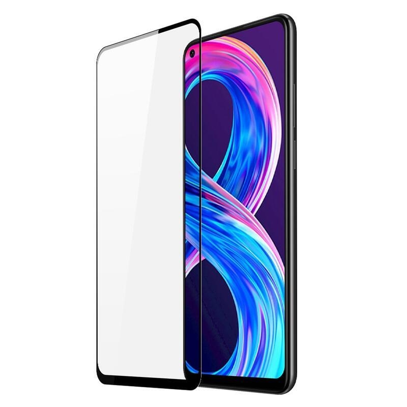 DUX teljes képernyős edzett üveg a Realme 8 4G/8 Pro készülékhez