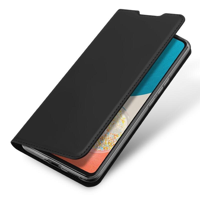 DUX elegáns pénztárca tok Samsung Galaxy A53 5G készülékhez - fekete