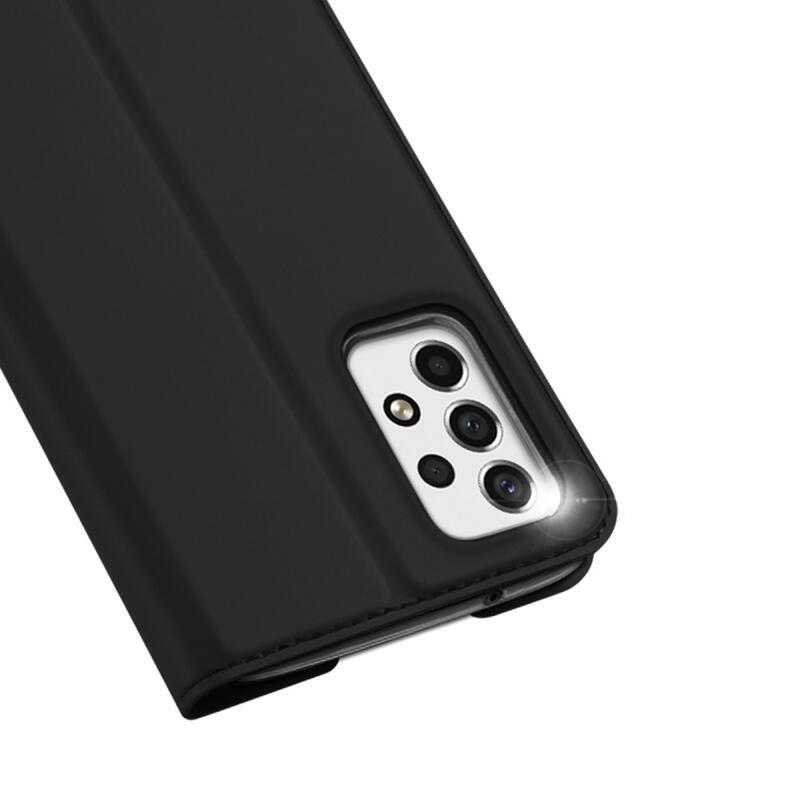 DUX elegáns pénztárca tok Samsung Galaxy A53 5G készülékhez - fekete