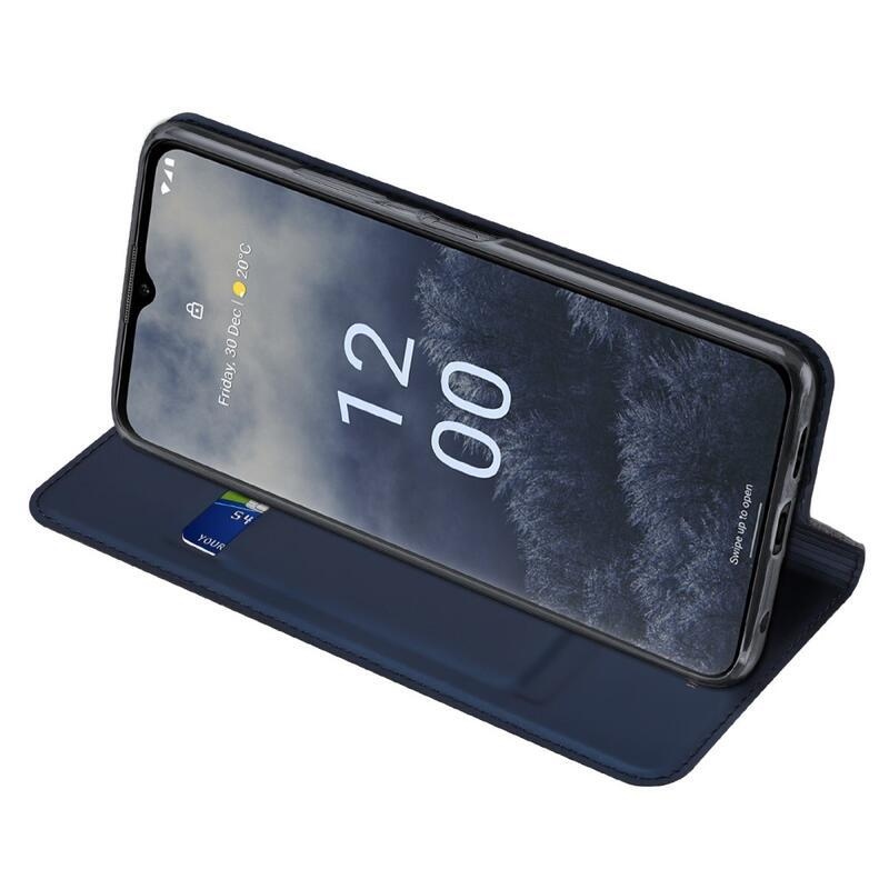DUX elegáns mobiltáska Nokia G60 5G - sötétkék