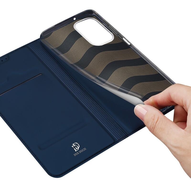 DUX elegáns mobiltáska Nokia G60 5G - sötétkék