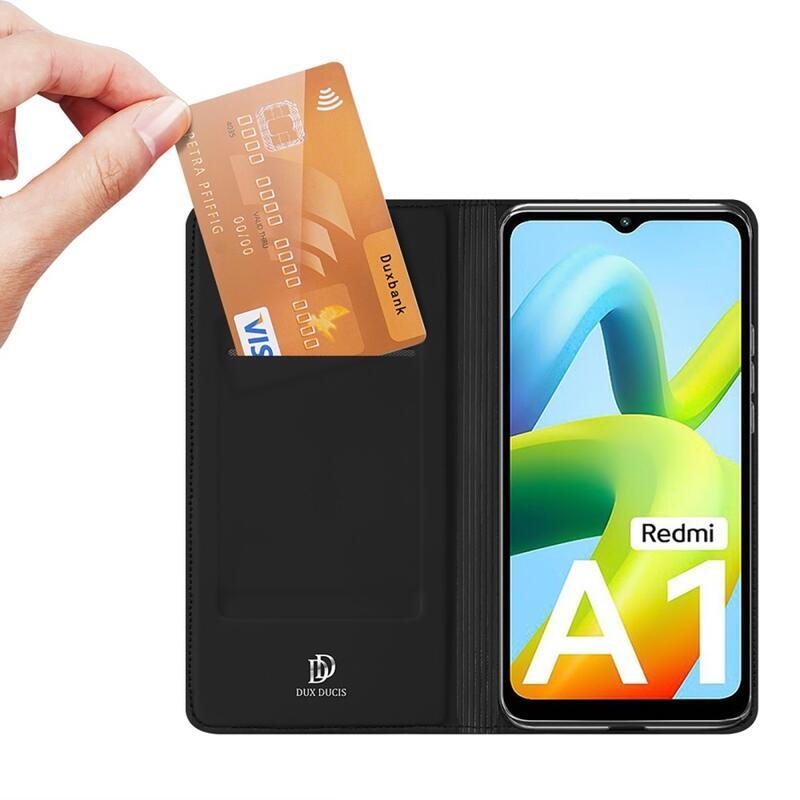 DUX elegáns mobiltáska Xiaomi Redmi A1/Redmi A2 - fekete