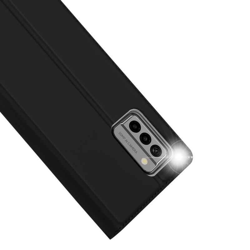 DUX könyvtáska Nokia G22 készülékhez - fekete