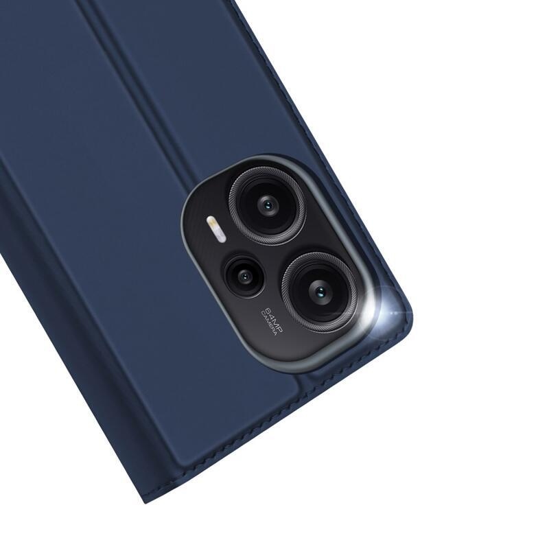 DUX könyvtáska Xiaomi Poco F5-hez - sötétkék