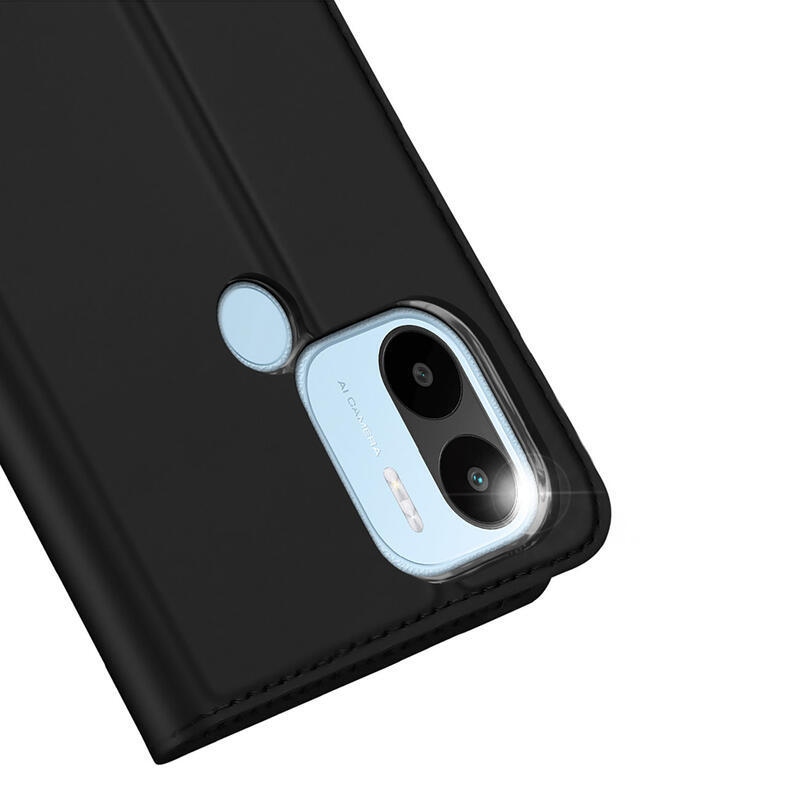 DUX könyvtáska Xiaomi Redmi A1+/A2+ készülékhez - fekete