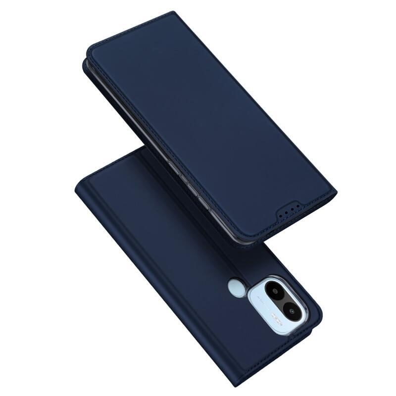 DUX könyv tok Xiaomi Redmi A1+/A2+ - sötétkék színű