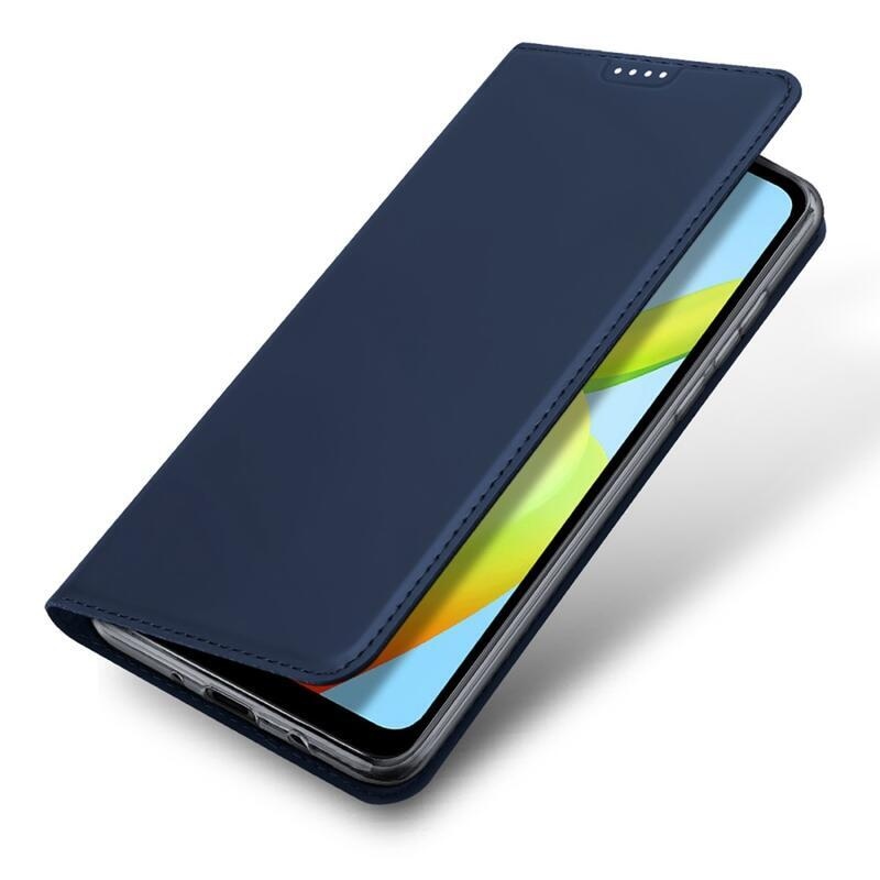 DUX könyv tok Xiaomi Redmi A1+/A2+ - sötétkék színű