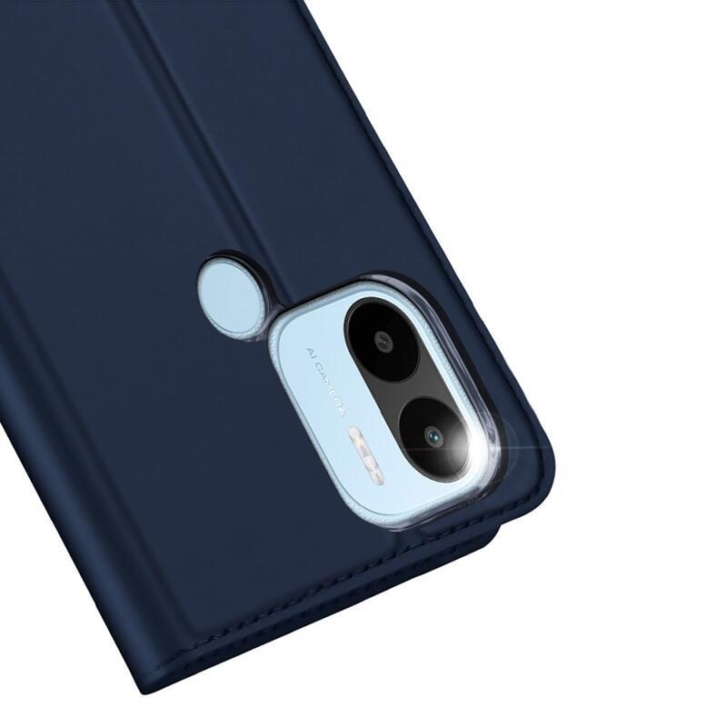 DUX könyv tok Xiaomi Redmi A1+/A2+ - sötétkék színű
