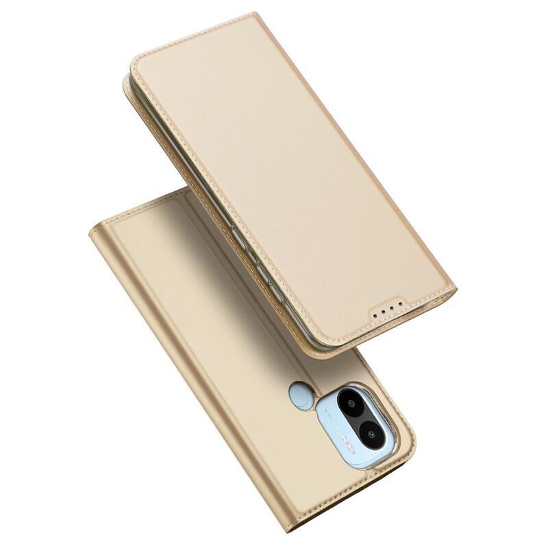 DUX könyvtáska Xiaomi Redmi A1+/A2+ készülékhez - arany színben