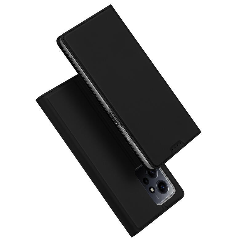 DUX könyvtáska Xiaomi Redmi Note 12 4G - fekete