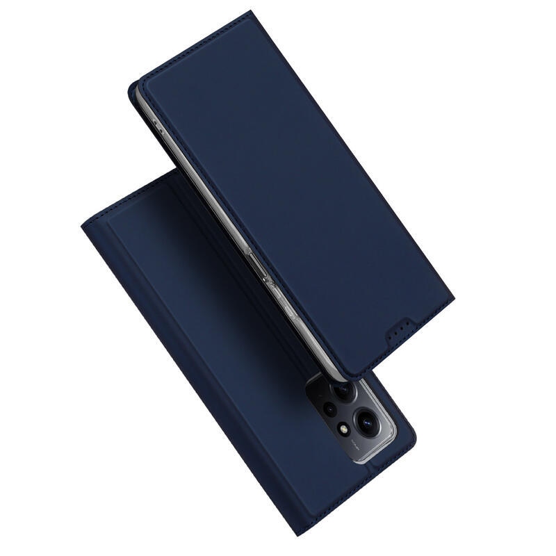 DUX könyvtáska Xiaomi Redmi Note 12 4G - sötétkék