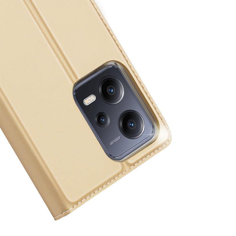 DUX könyv tok Xiaomi Redmi Note 12 Pro+ 5G - arany színű