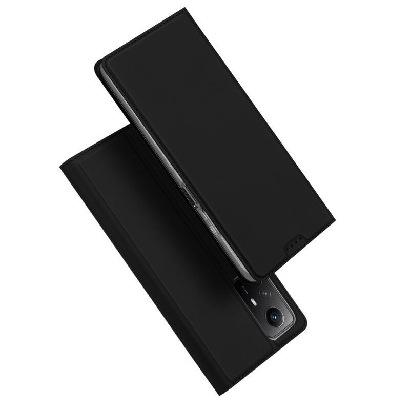 DUX könyvtáska Xiaomi Redmi Note 12S-hez - fekete