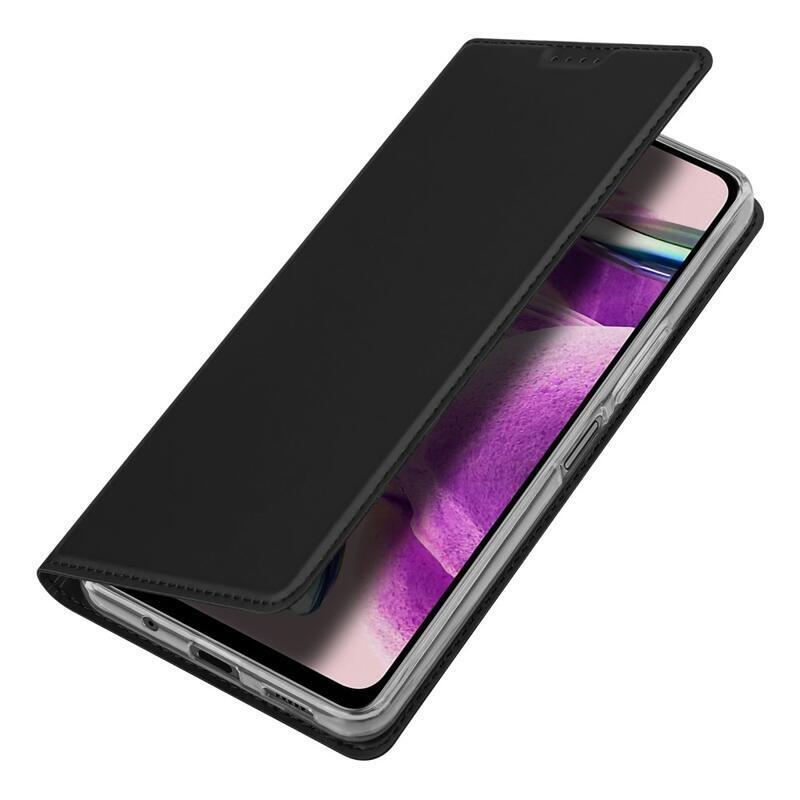 DUX könyvtáska Xiaomi Redmi Note 12S-hez - fekete