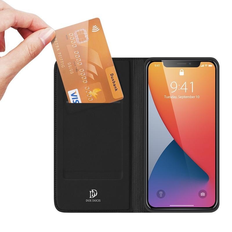 DUX PU bőr tok iPhone 12 Pro Max 6,7