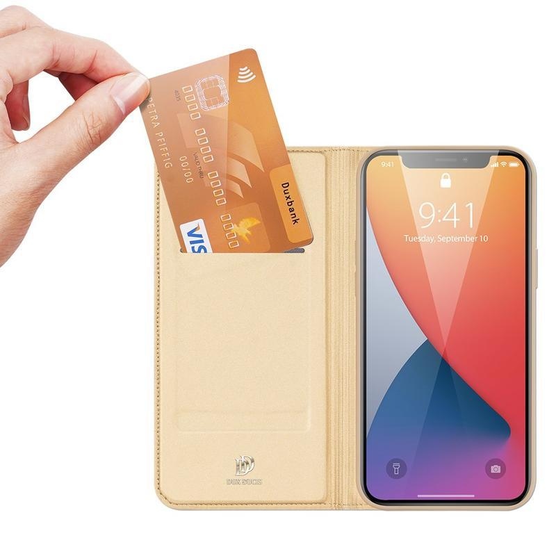 DUX PU bőr tok iPhone 12 Pro Max 6,7