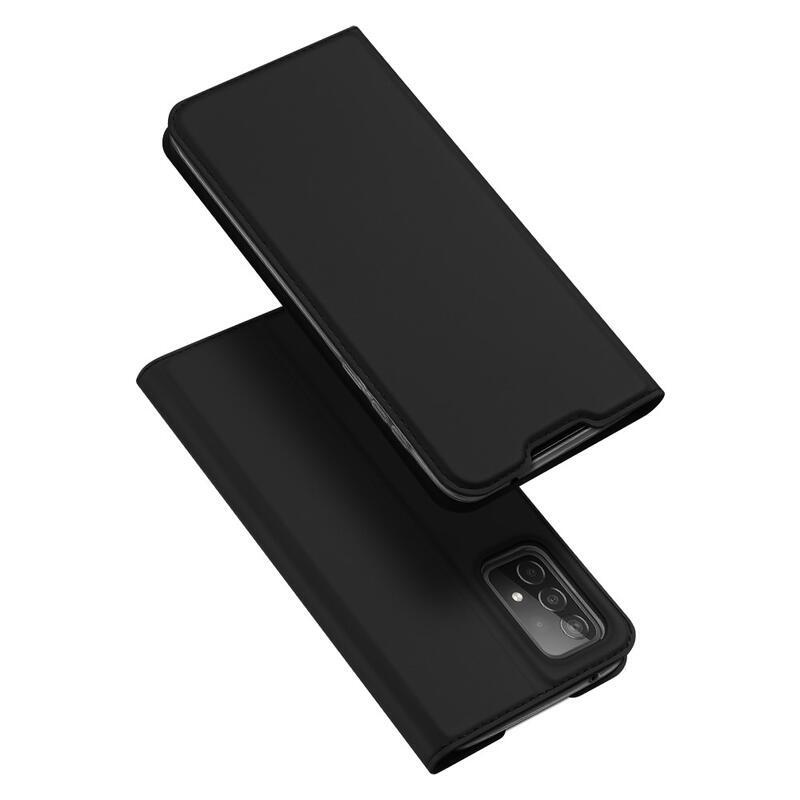 DUX PU bőr tok Samsung Galaxy A52 5G/4G/A52s 5G - fekete