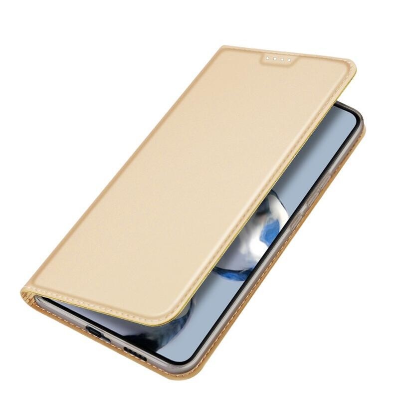 DUX PU bőr tok Xiaomi 12T/12T Pro készülékhez - arany színben