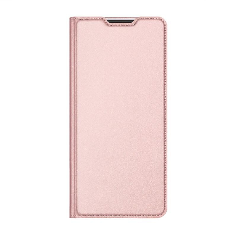 DUX PU bőr tok Xiaomi Redmi 10/Redmi 10 (2022) - rózsaszínű