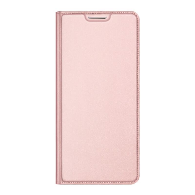 DUX PU bőr tok Samsung Galaxy A23 4G/5G készülékhez - rózsaszín