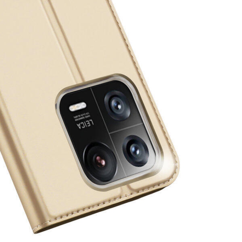 DUX stílusos Xiaomi 13 Pro mobiltelefon tok - arany színű