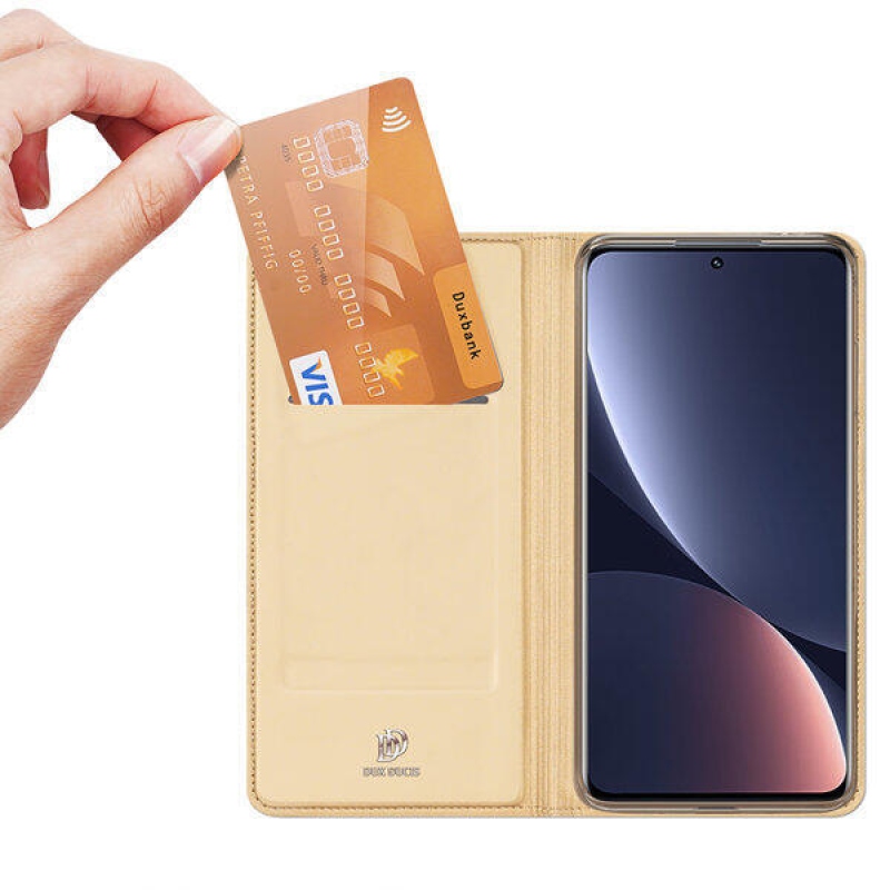 DUX stílusos Xiaomi 13 Pro mobiltelefon tok - arany színű